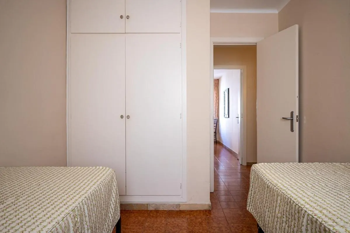 At035 Apartment Located On The First Line Of The Beach Torredembarra