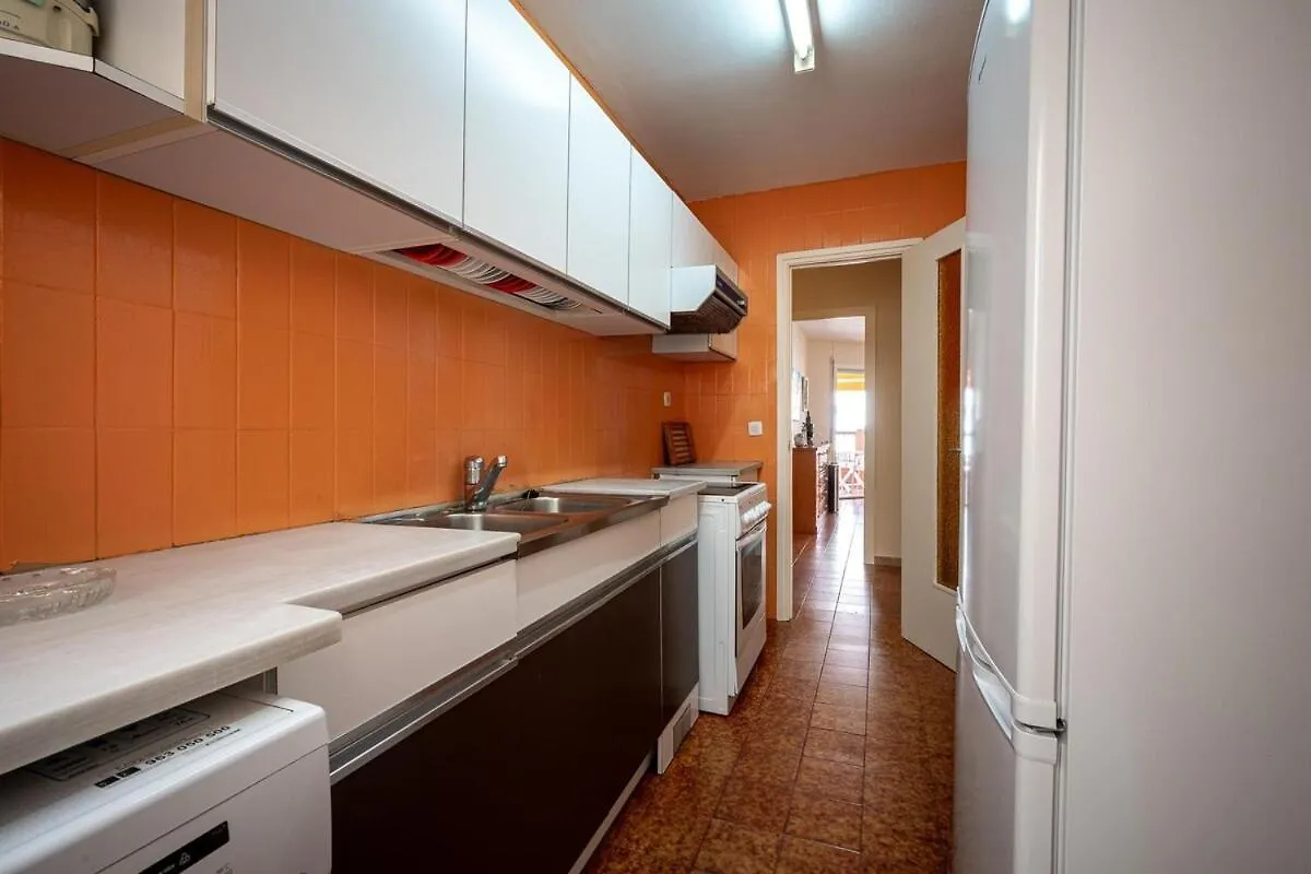 At035 Apartment Located On The First Line Of The Beach Torredembarra 0*,