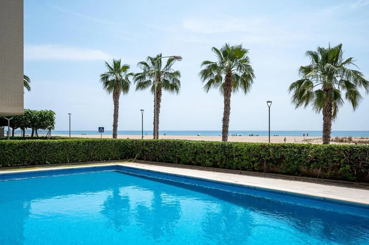 At035 Apartment Located On The First Line Of The Beach Torredembarra 0*,  Spain