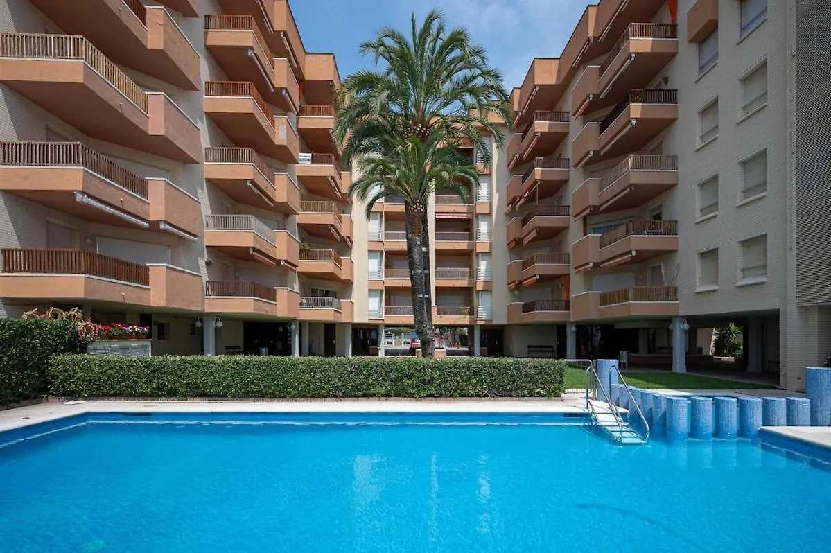 At035 Apartment Located On The First Line Of The Beach Torredembarra Spain
